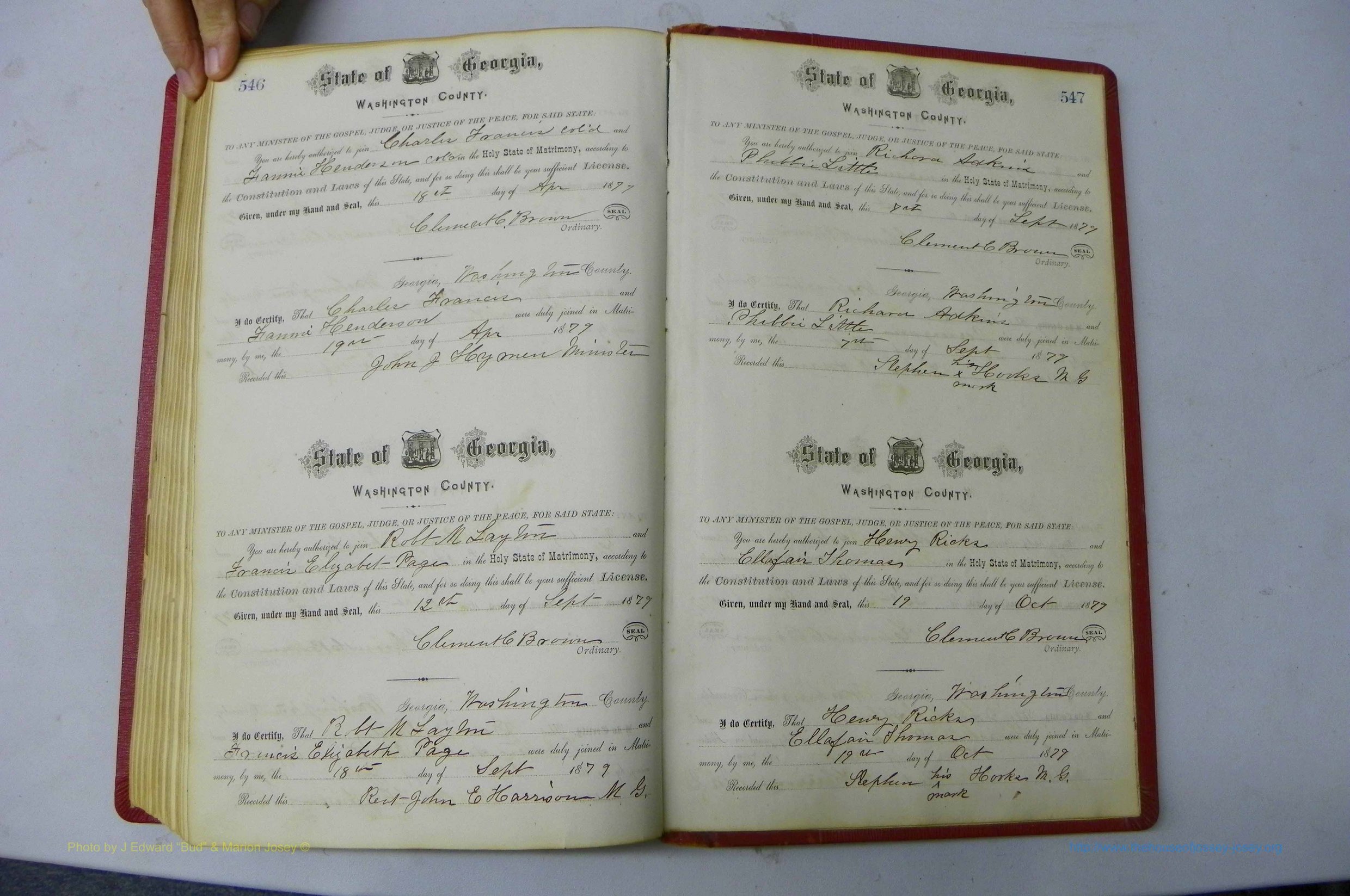 Was GA, Marriages Book D, 1872 - 1879, P 546-547.JPG