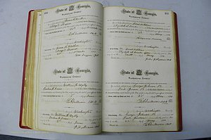 Was GA, Marriages Book D, 1872 - 1879, P 100-101.JPG