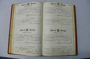 Was GA, Marriages Book D, 1872 - 1879, P 108-109.JPG