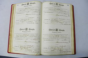 Was GA, Marriages Book D, 1872 - 1879, P 110-111.JPG