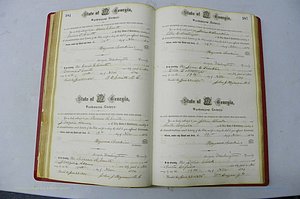 Was GA, Marriages Book D, 1872 - 1879, P 184-185.JPG