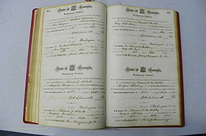 Was GA, Marriages Book D, 1872 - 1879, P 204-205.JPG