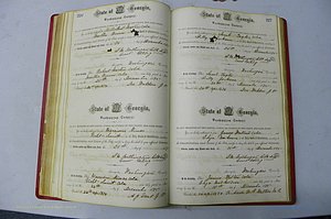 Was GA, Marriages Book D, 1872 - 1879, P 226-227.JPG