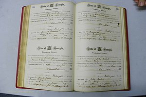 Was GA, Marriages Book D, 1872 - 1879, P 234-235.JPG