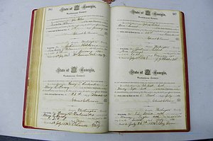 Was GA, Marriages Book D, 1872 - 1879, P 266-267.JPG