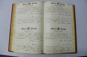 Was GA, Marriages Book D, 1872 - 1879, P 284-285.JPG