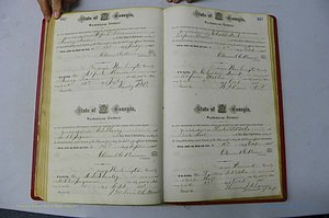 Was GA, Marriages Book D, 1872 - 1879, P 442-443.JPG