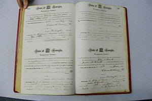 Was GA, Marriages Book D, 1872 - 1879, P 500-501.JPG