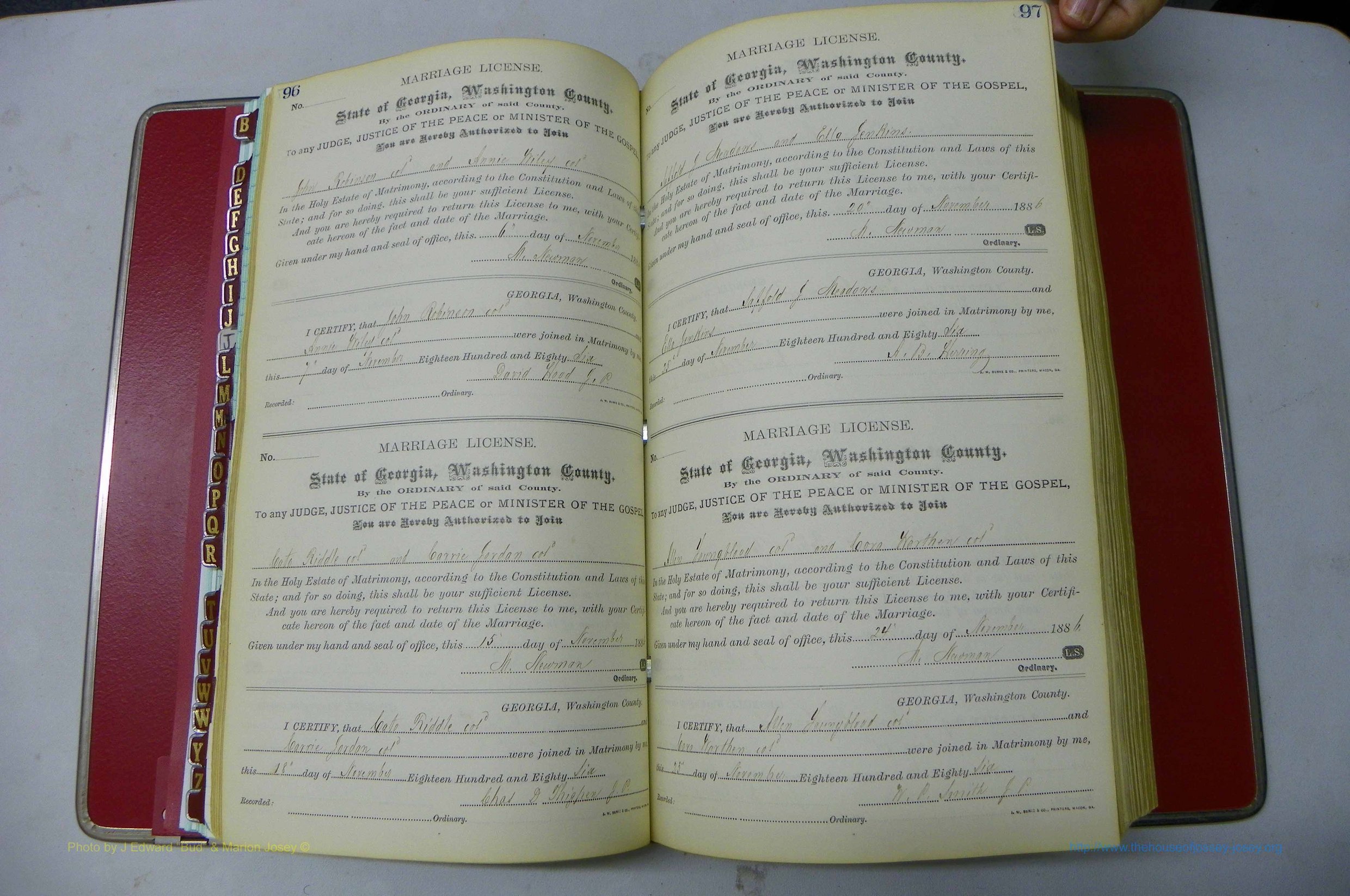 Was GA, Marriages Book F, 1885 - 1890, P 096-097.JPG