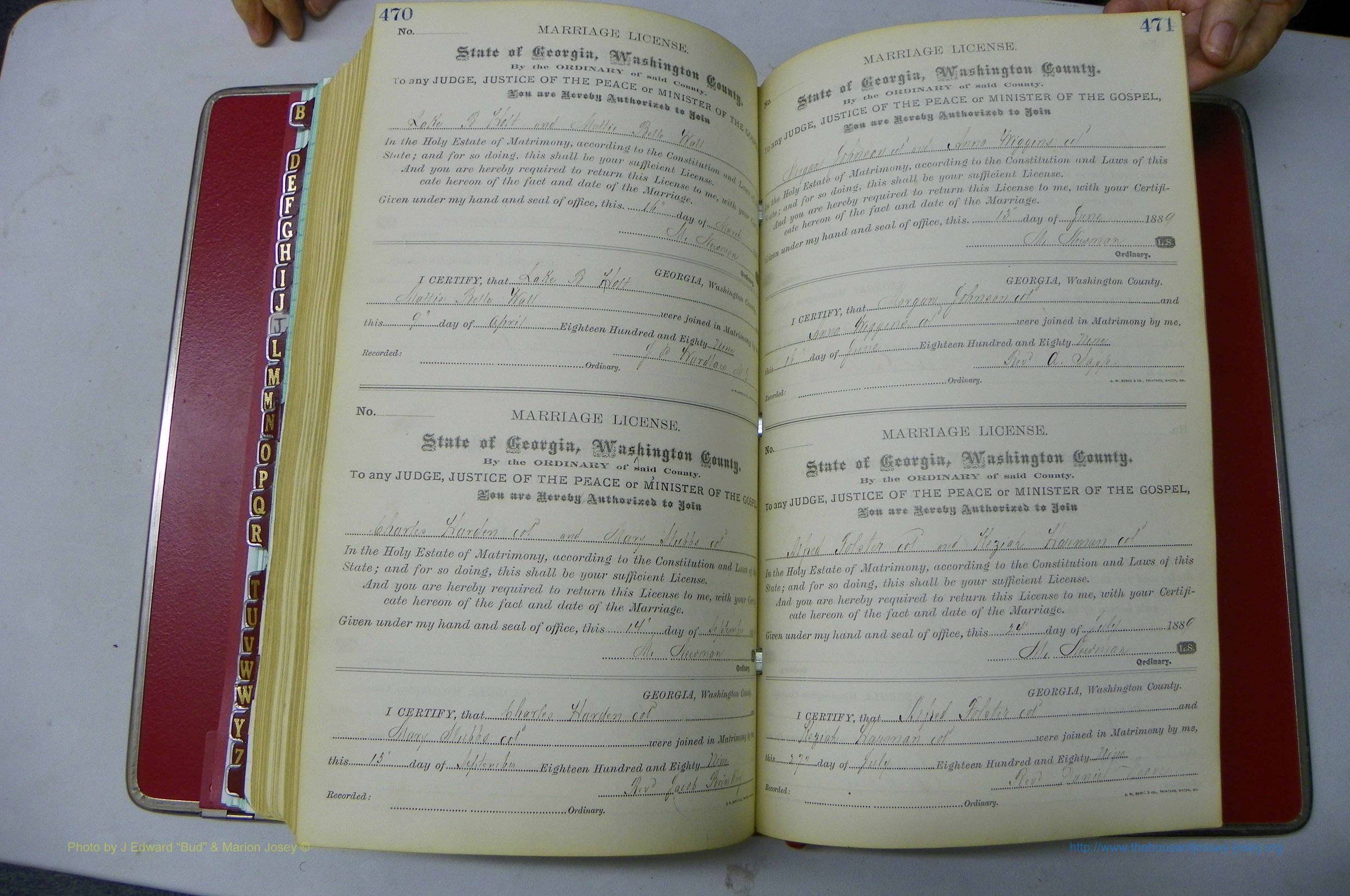 Was GA, Marriages Book F, 1885 - 1890, P 470-471.JPG