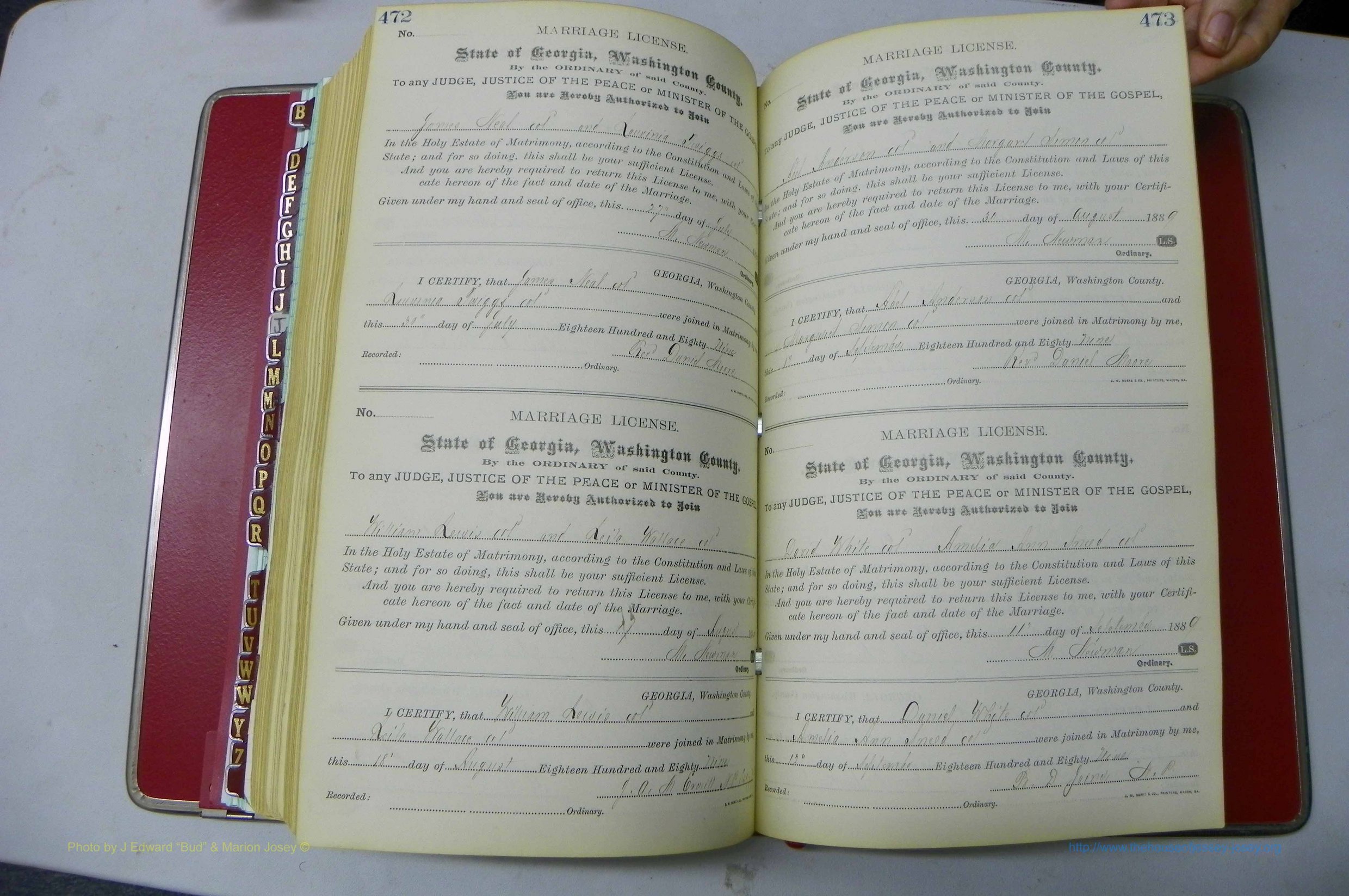 Was GA, Marriages Book F, 1885 - 1890, P 472-473.JPG