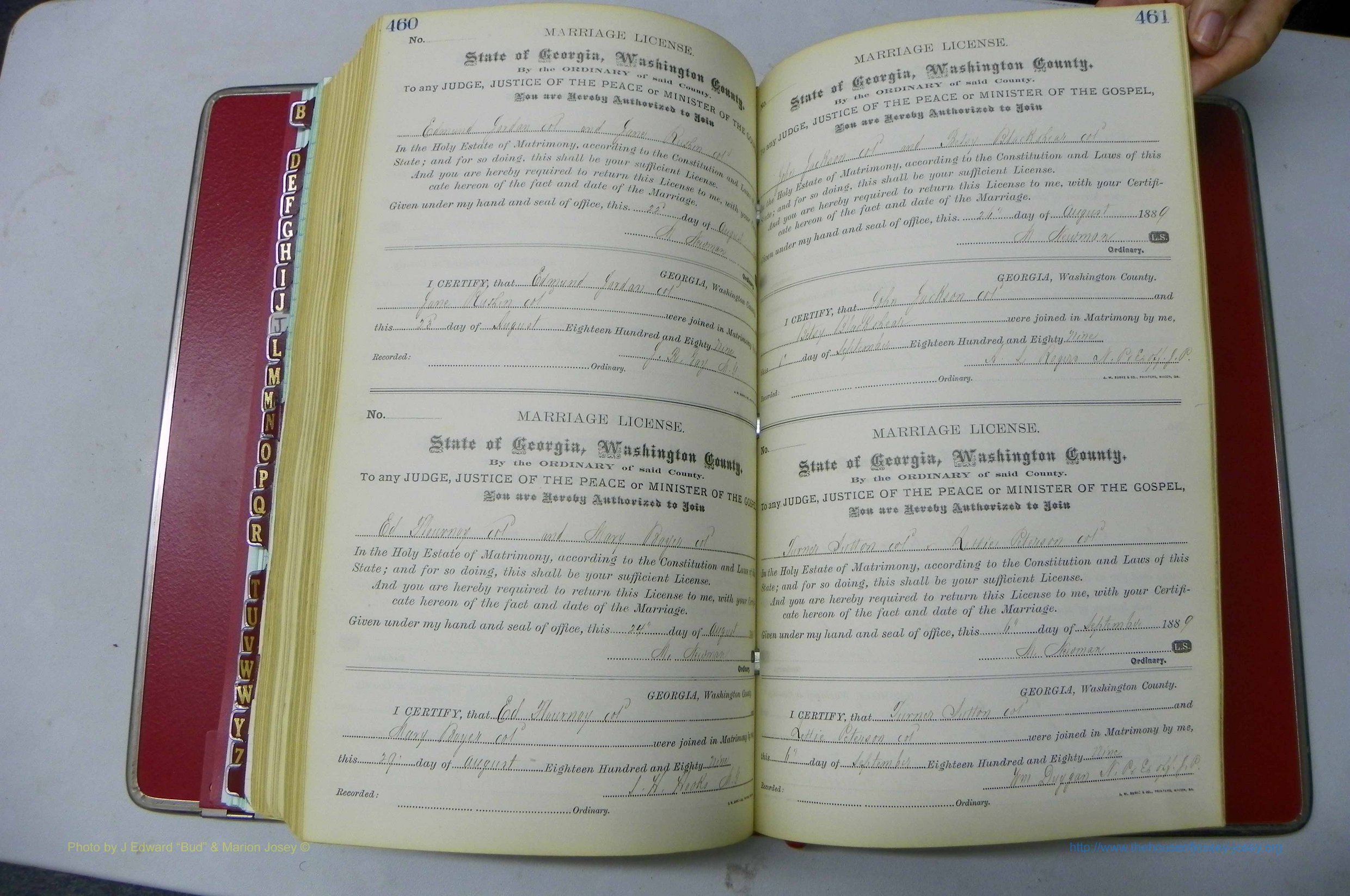 Was GA, Marriages Book F, 1885 - 1890, P 560-461.JPG