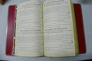 Was GA, Marriages Book F, 1885 - 1890, P 018-019.JPG