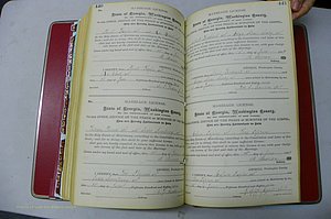 Was GA, Marriages Book F, 1885 - 1890, P 440-441.JPG