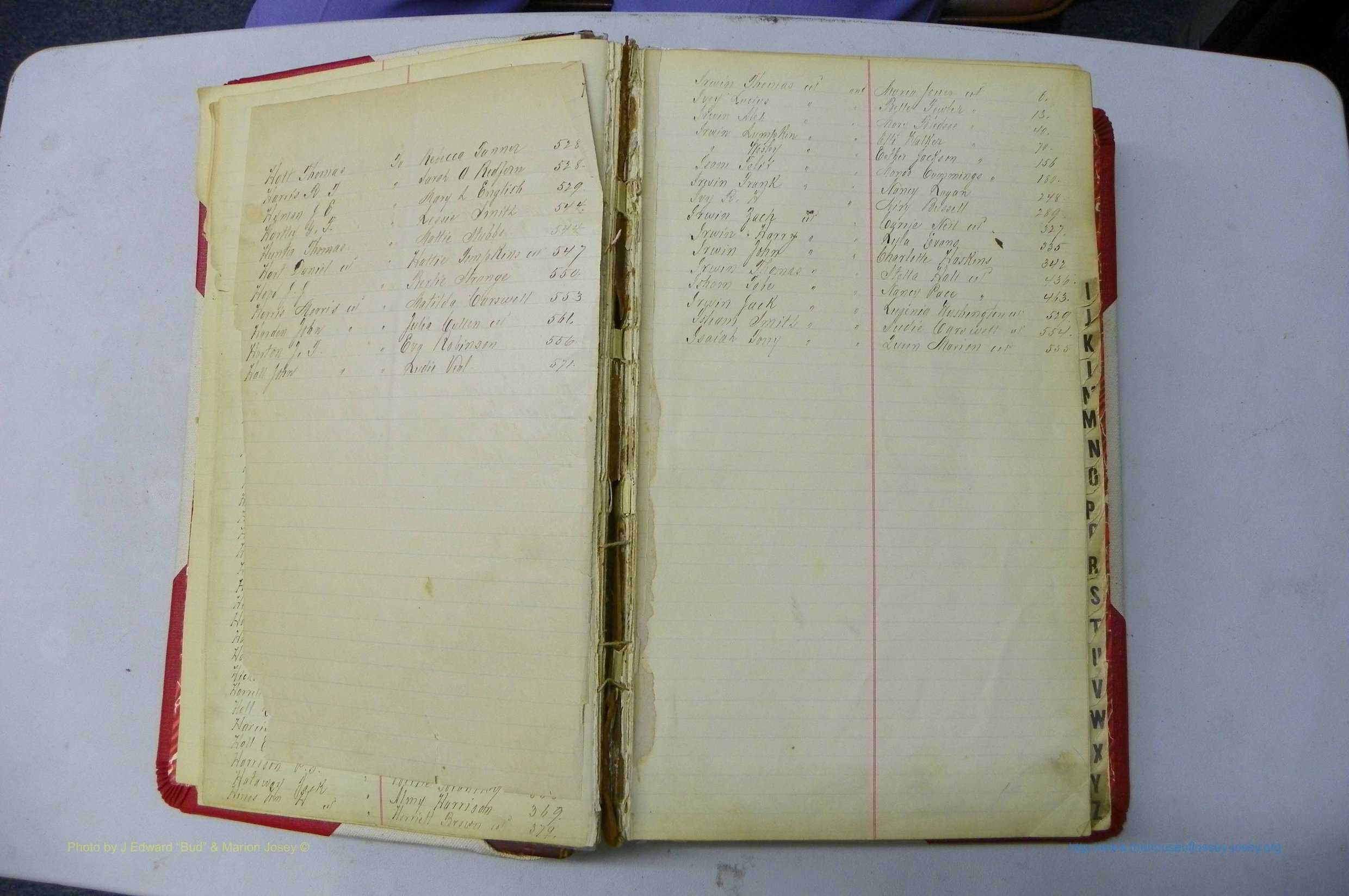 Was GA, Marriages Book G, 1890 - 1895, Index H3 & I.JPG