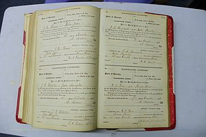 Was GA, Marriages Book G, 1890 - 1895, P 420-421.JPG