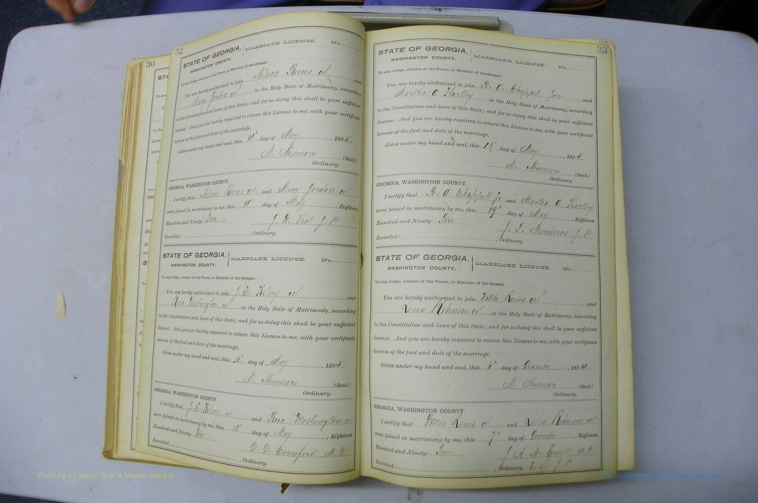 Was GA, Marriages Book H, 1895 - 1899, P 032-033.JPG