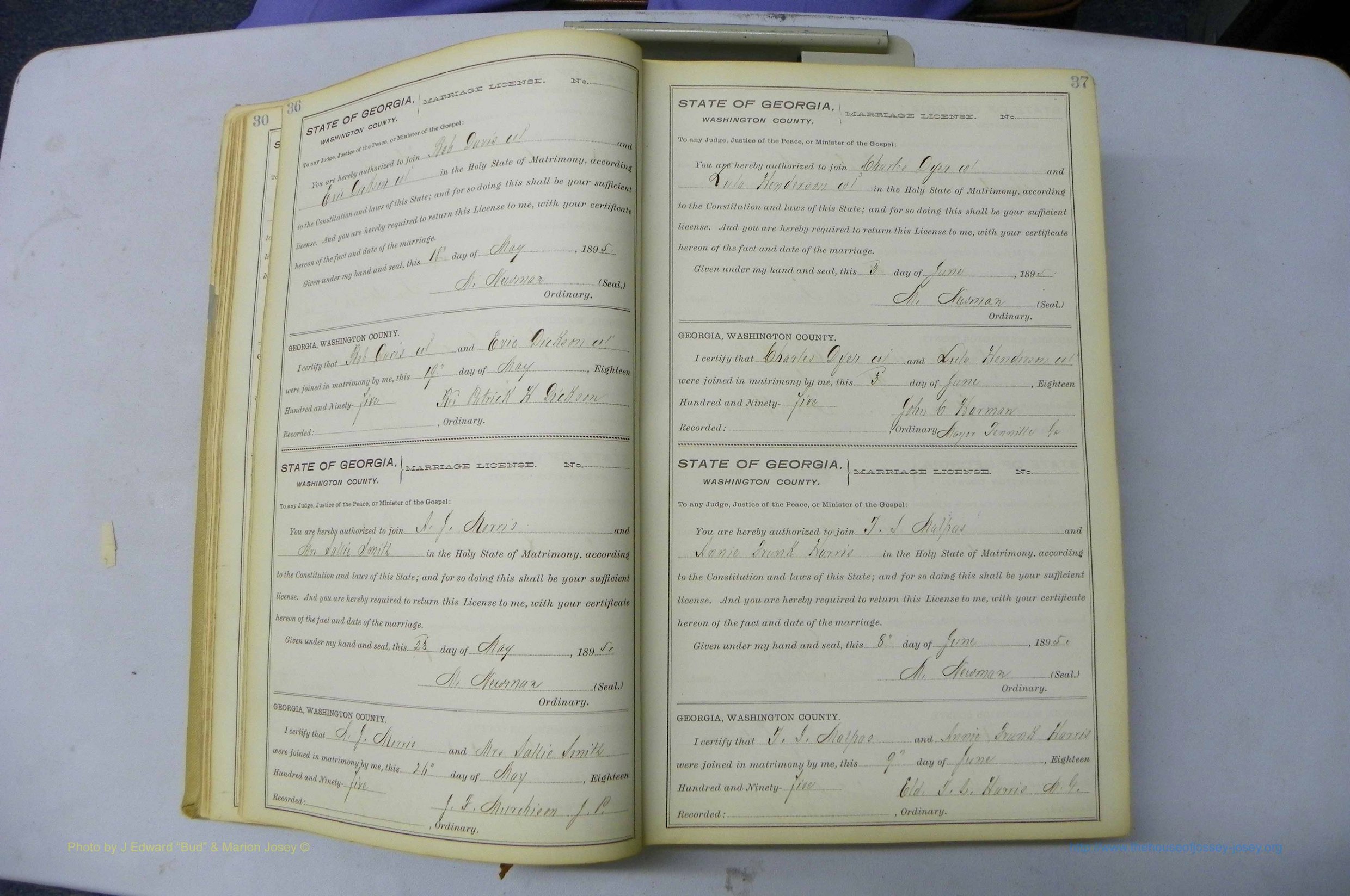 Was GA, Marriages Book H, 1895 - 1899, P 036-037.JPG