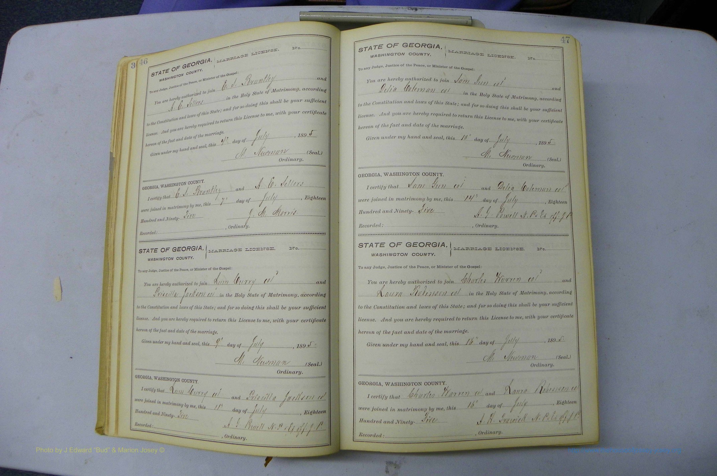 Was GA, Marriages Book H, 1895 - 1899, P 046-047.JPG