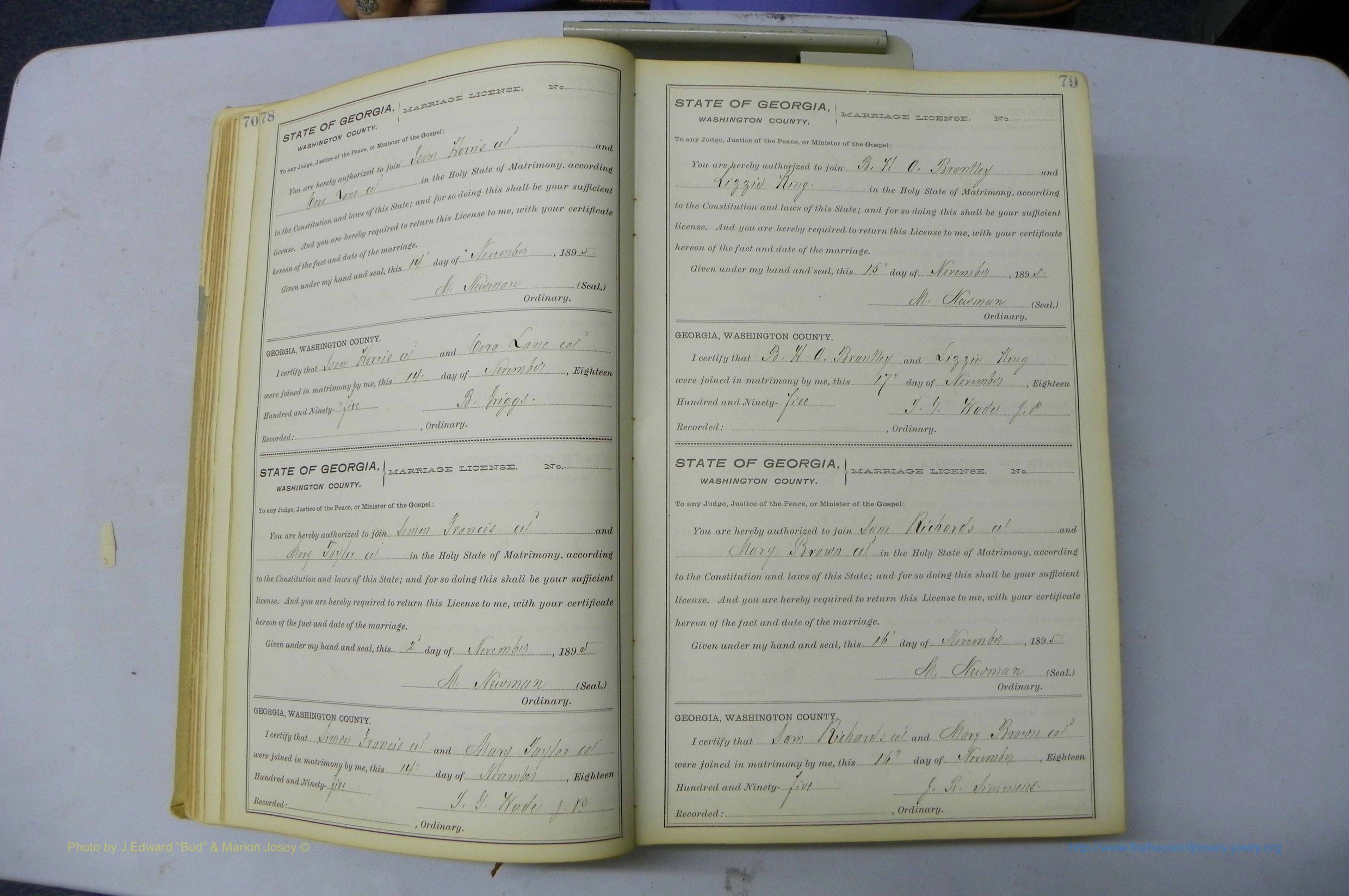 Was GA, Marriages Book H, 1895 - 1899, P 078-079.JPG