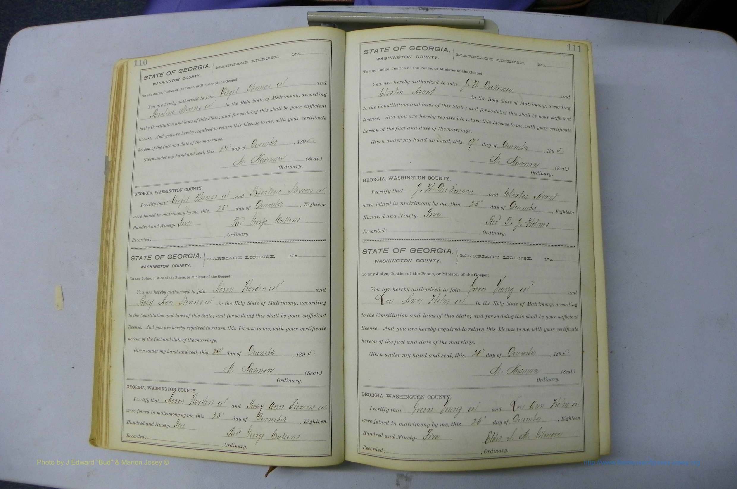 Was GA, Marriages Book H, 1895 - 1899, P 110-111.JPG