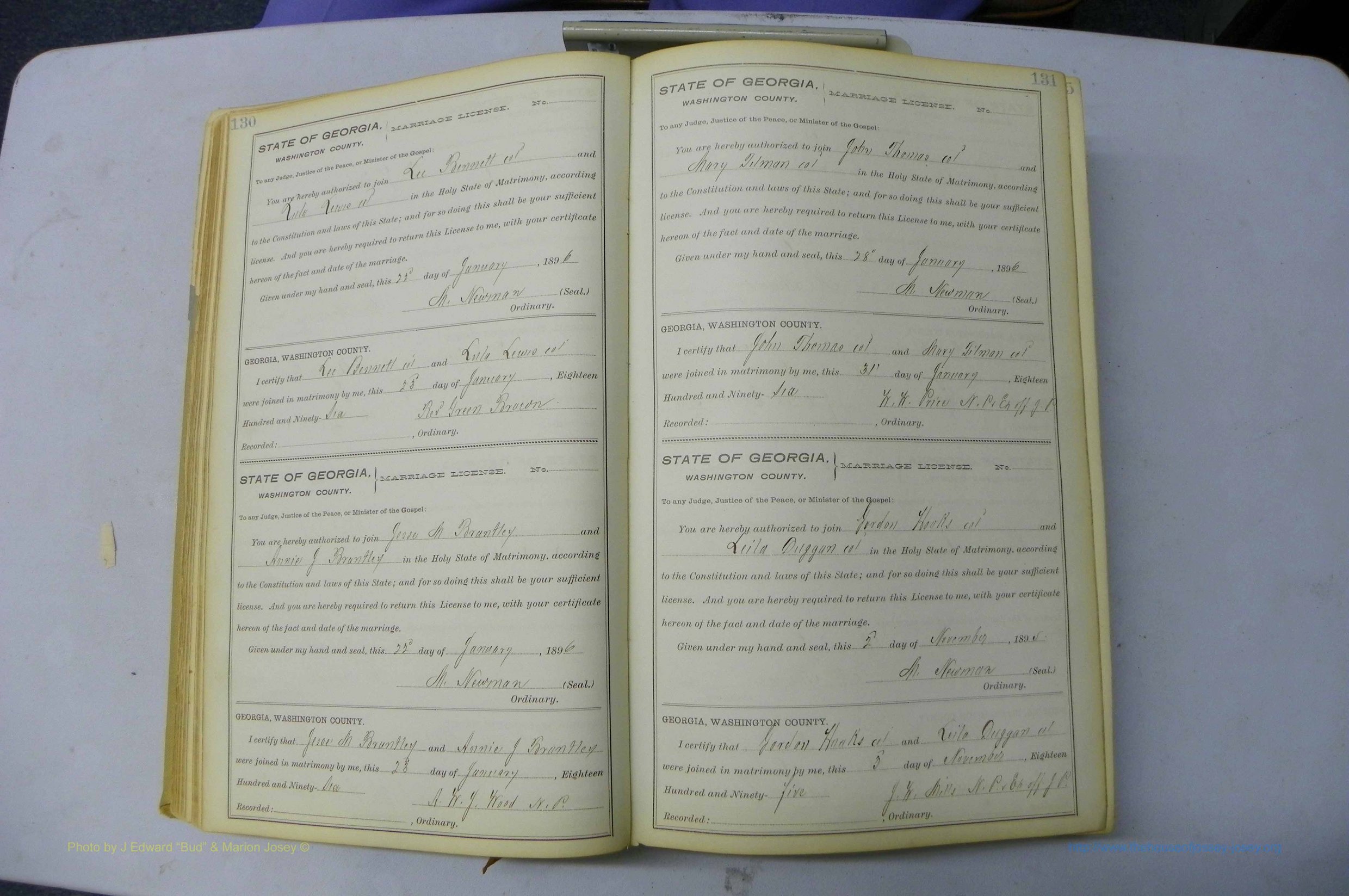 Was GA, Marriages Book H, 1895 - 1899, P 130-131.JPG