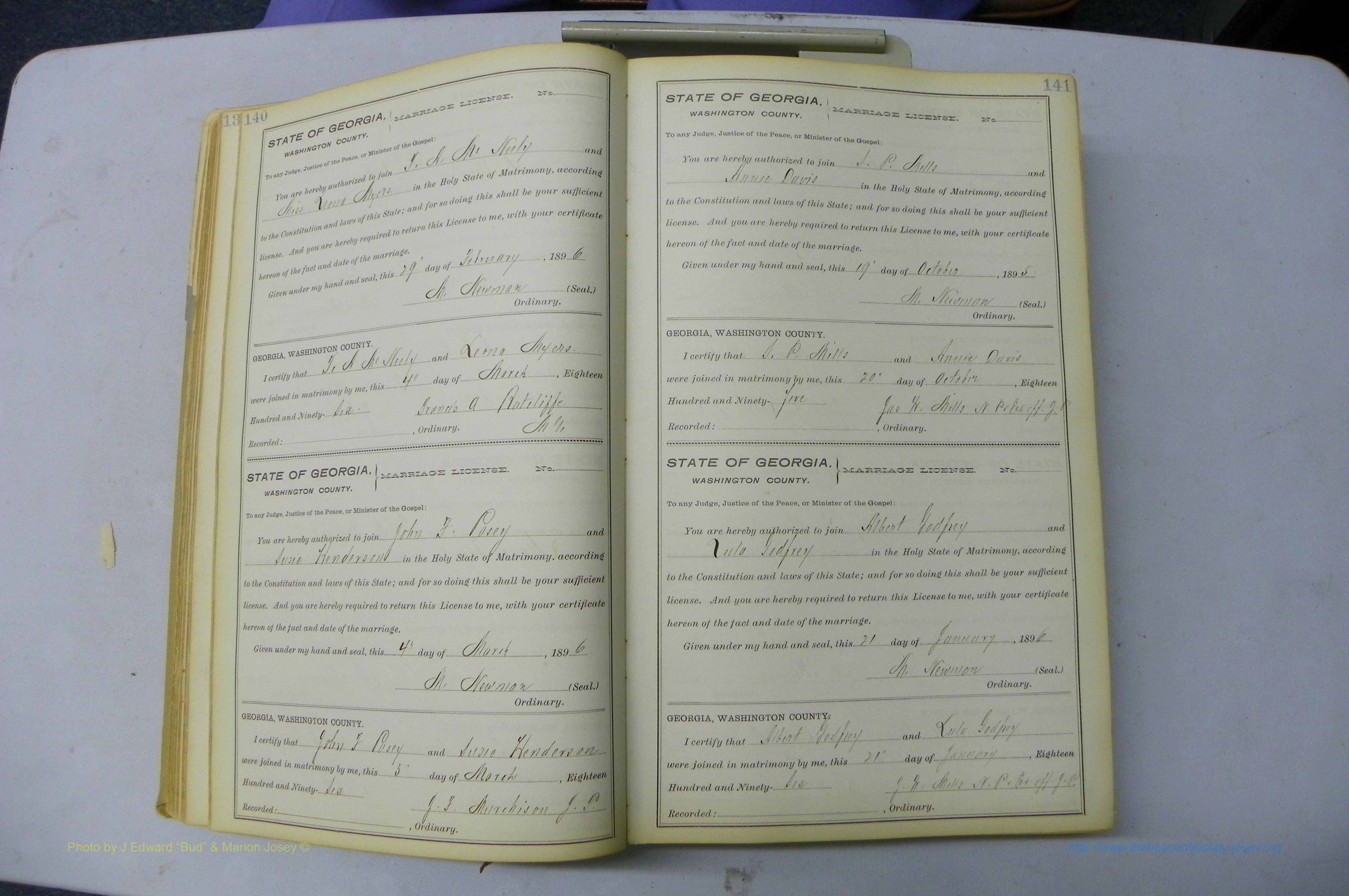 Was GA, Marriages Book H, 1895 - 1899, P 140-141.JPG
