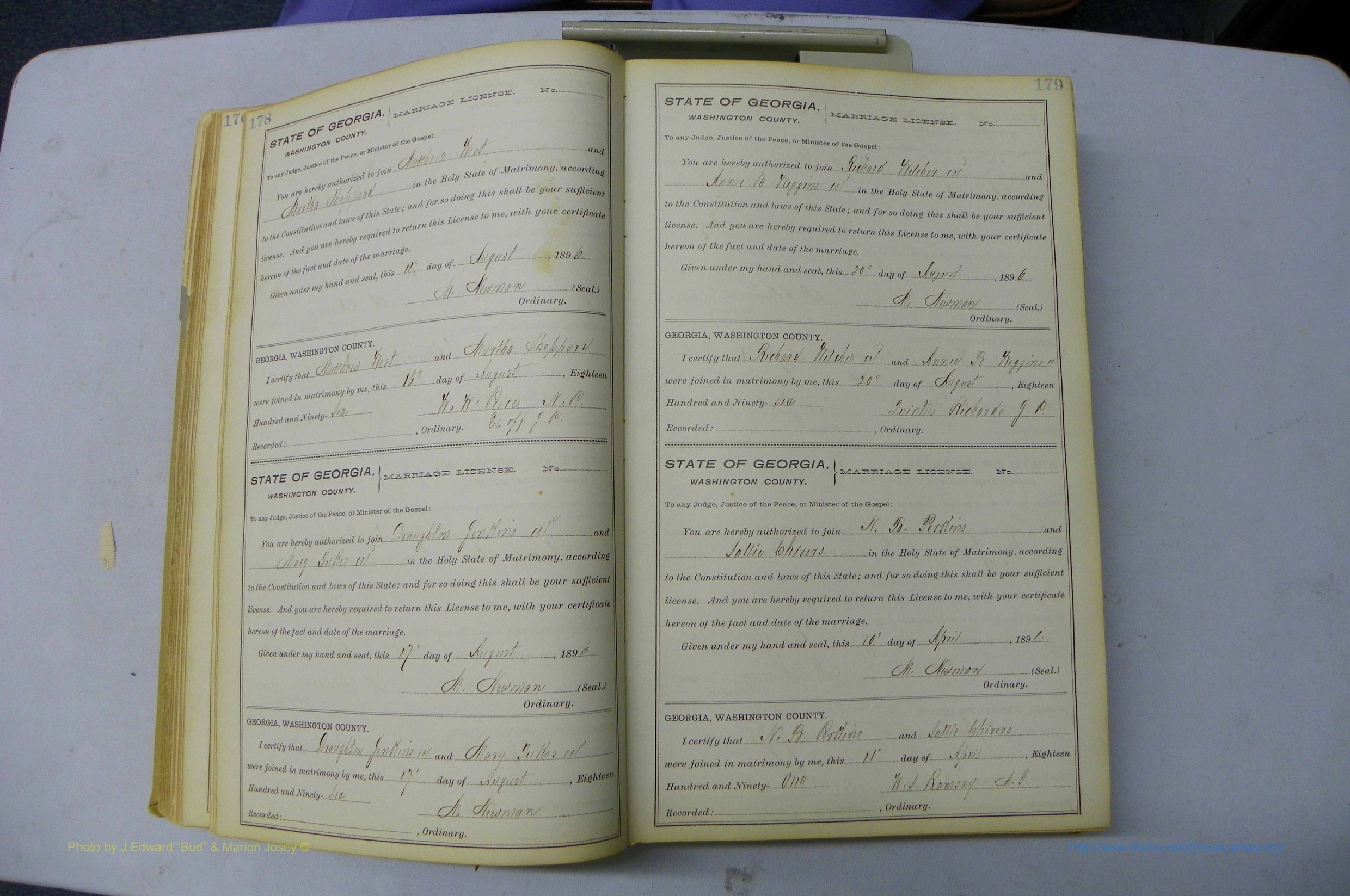 Was GA, Marriages Book H, 1895 - 1899, P 178-179.JPG