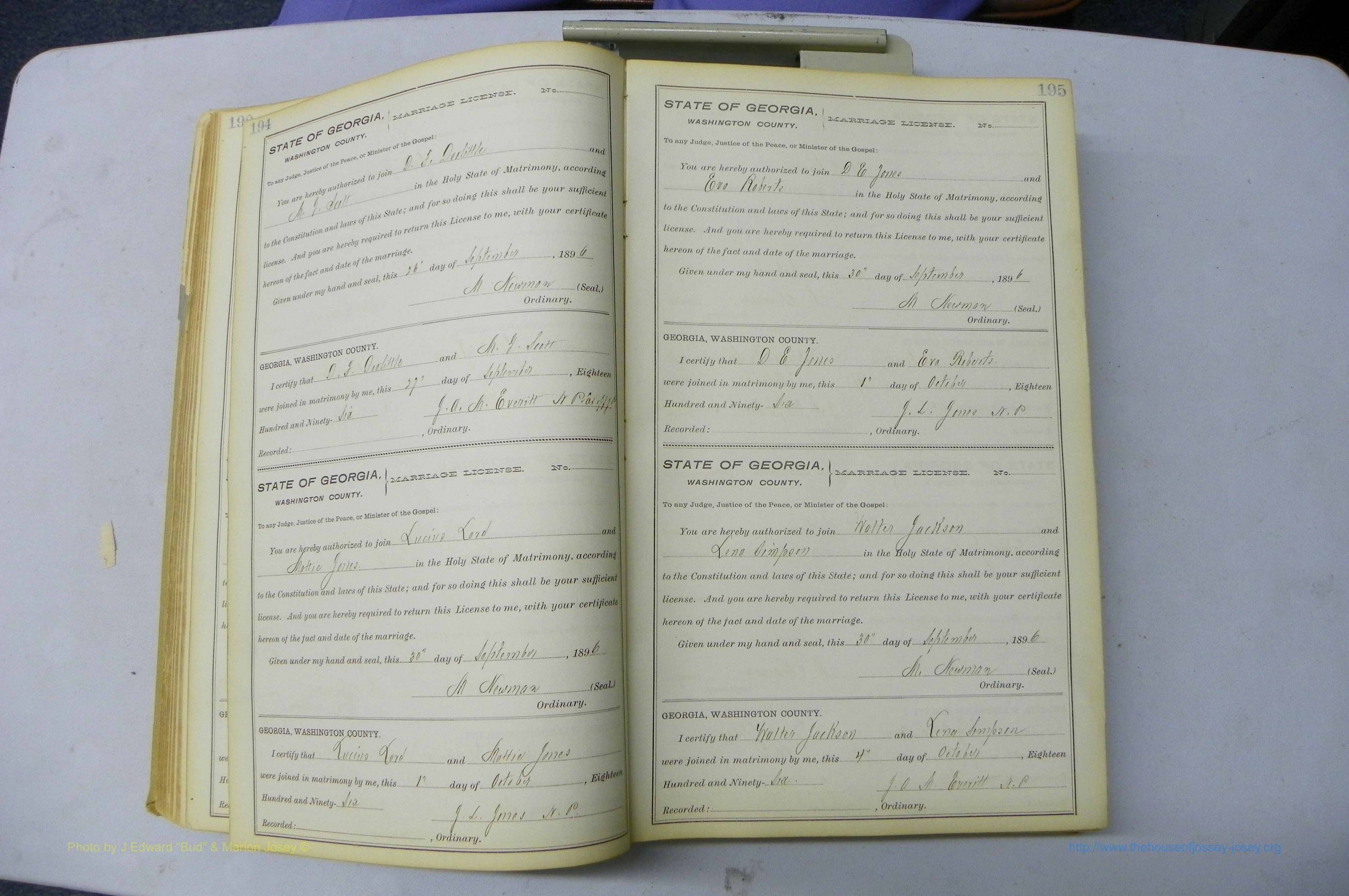 Was GA, Marriages Book H, 1895 - 1899, P 194-195.JPG