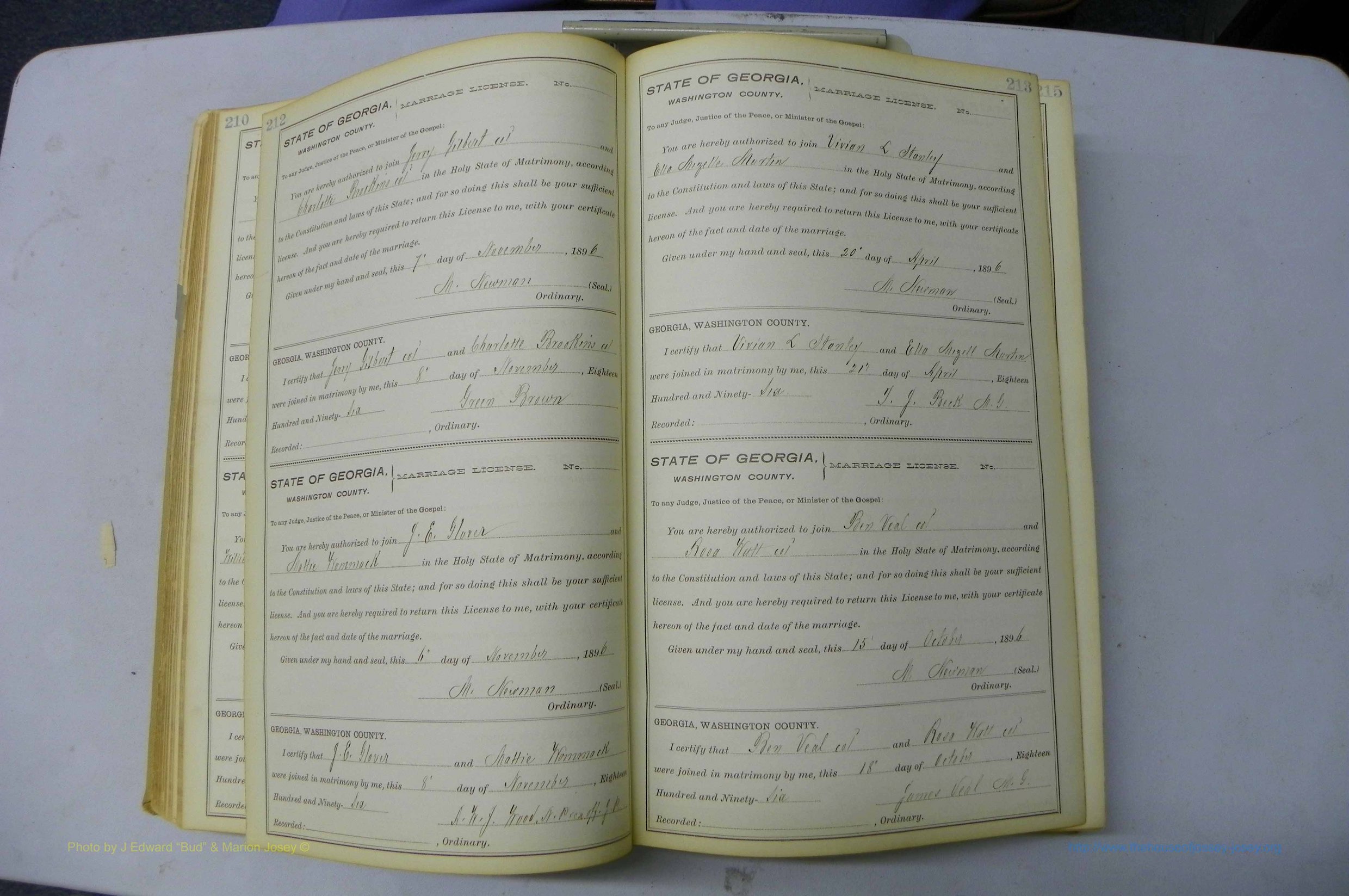 Was GA, Marriages Book H, 1895 - 1899, P 212-213.JPG