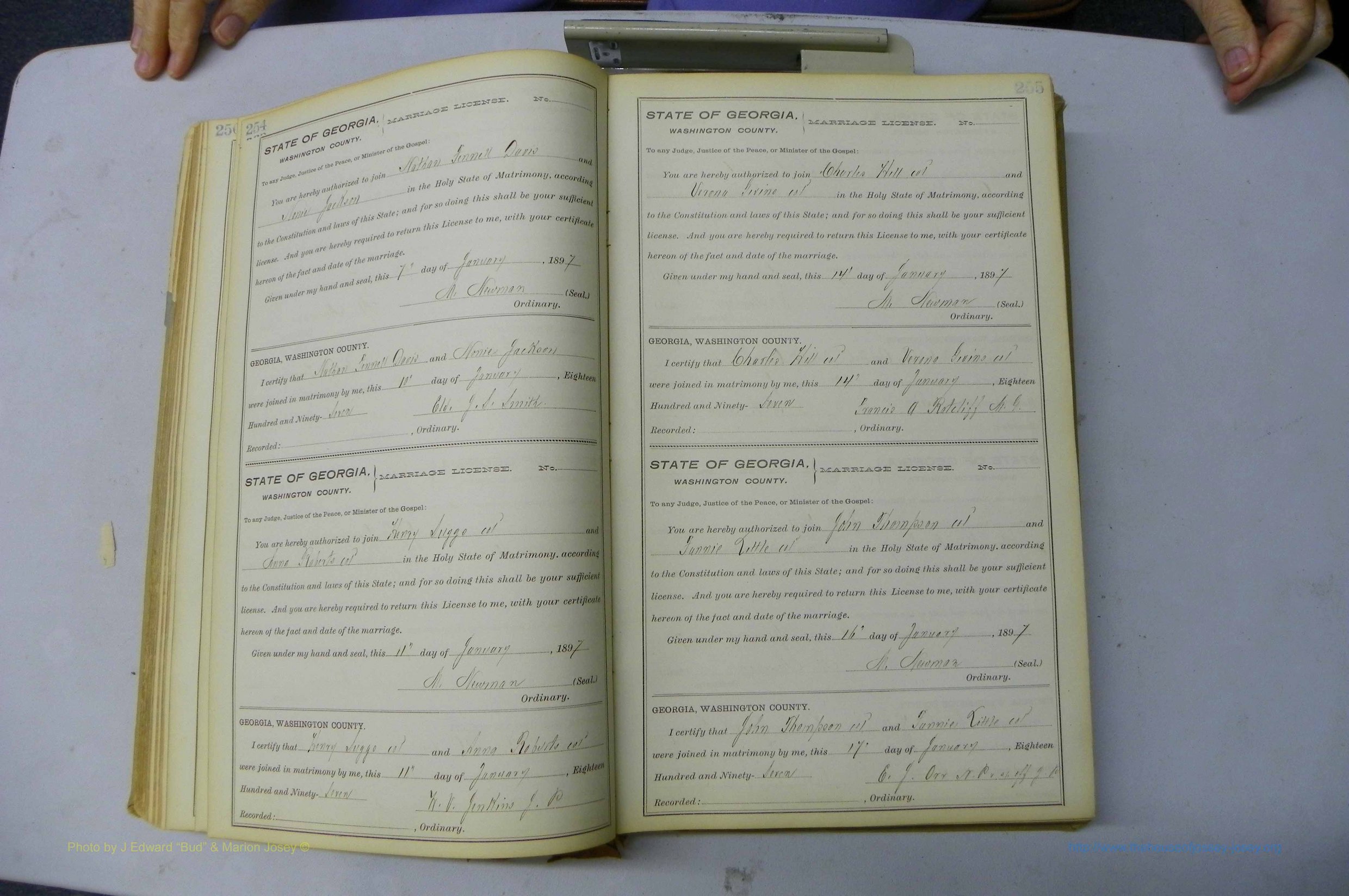 Was GA, Marriages Book H, 1895 - 1899, P 254-255.JPG
