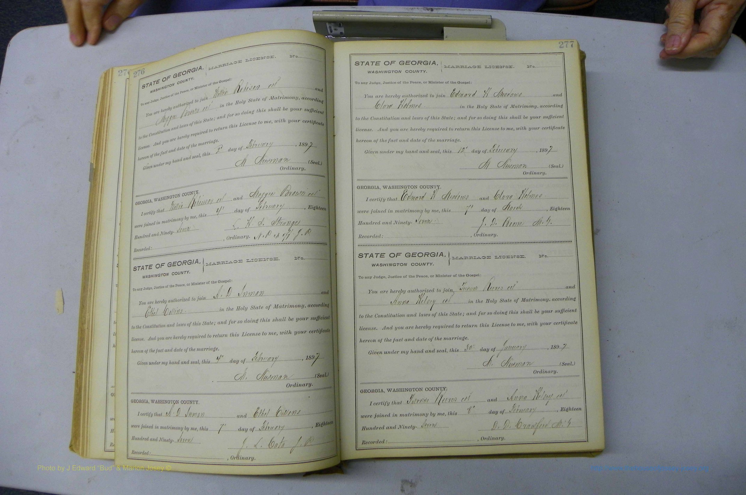 Was GA, Marriages Book H, 1895 - 1899, P 276-277.JPG