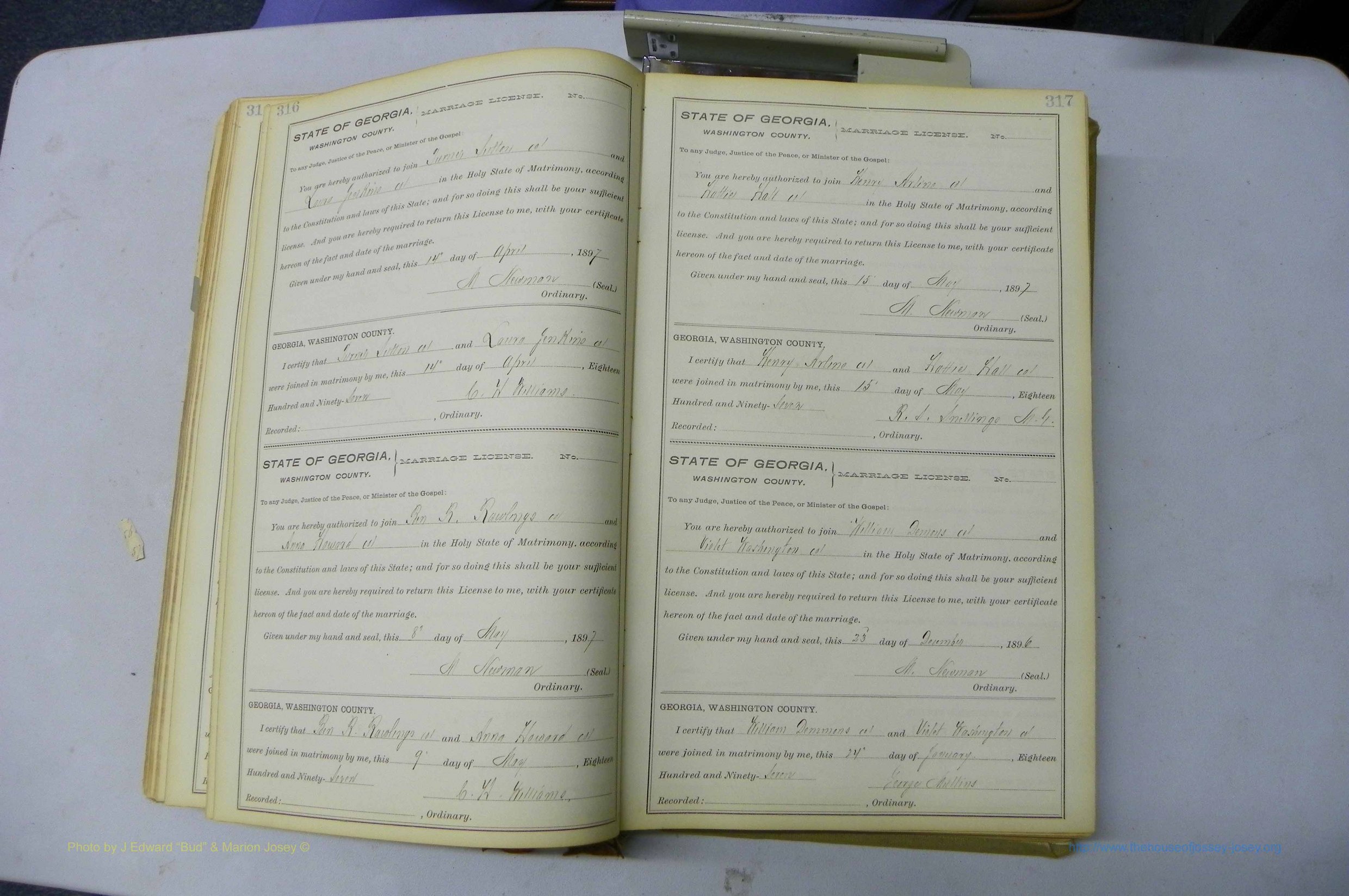 Was GA, Marriages Book H, 1895 - 1899, P 316-317.JPG