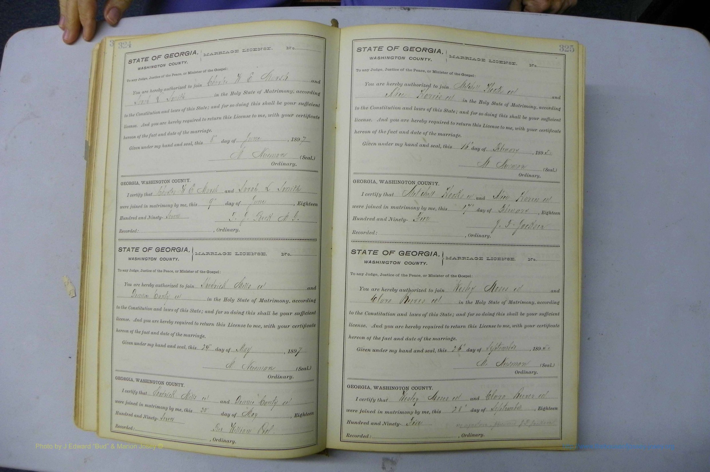 Was GA, Marriages Book H, 1895 - 1899, P 324-325.JPG