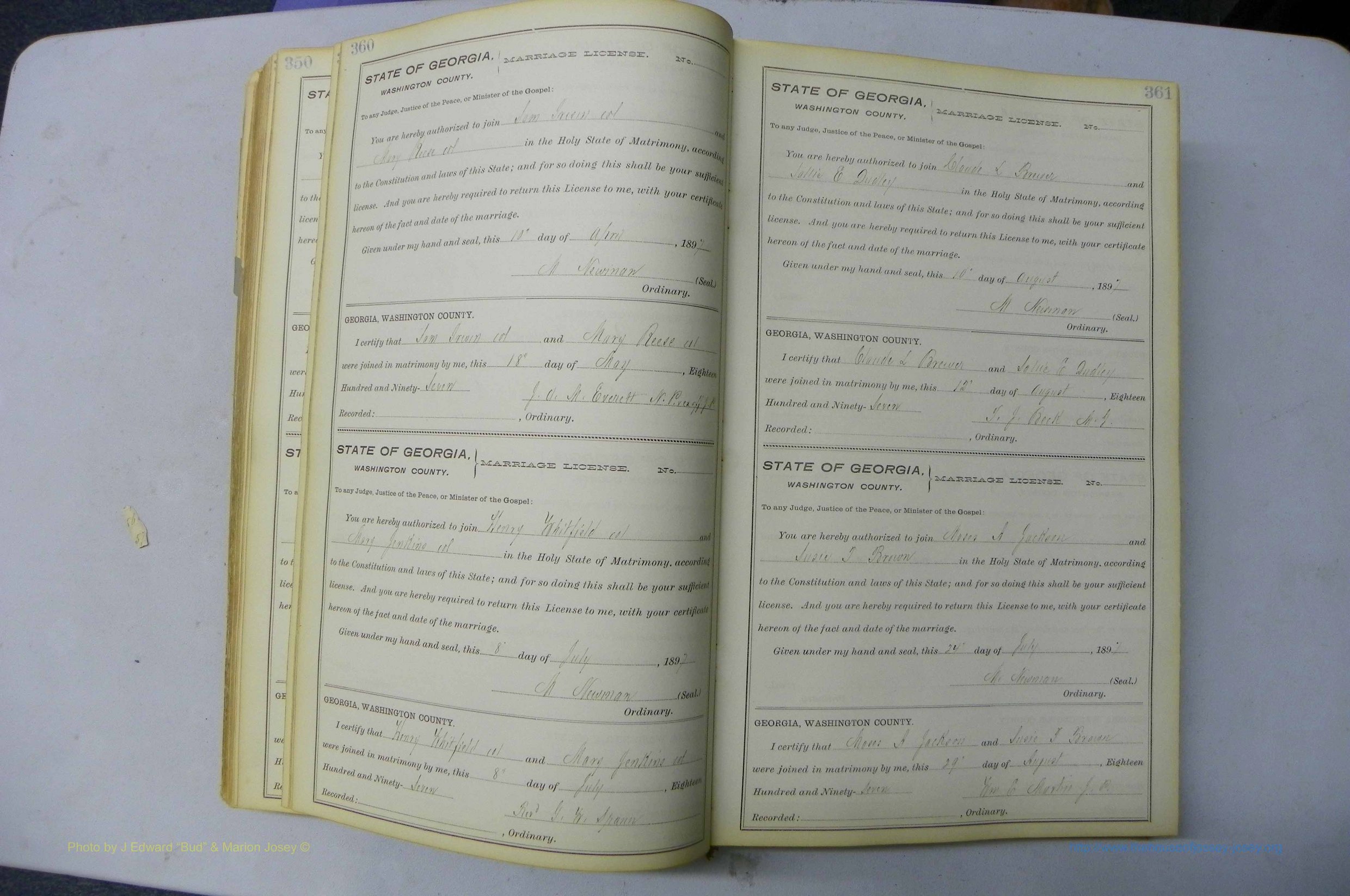 Was GA, Marriages Book H, 1895 - 1899, P 360-361.JPG