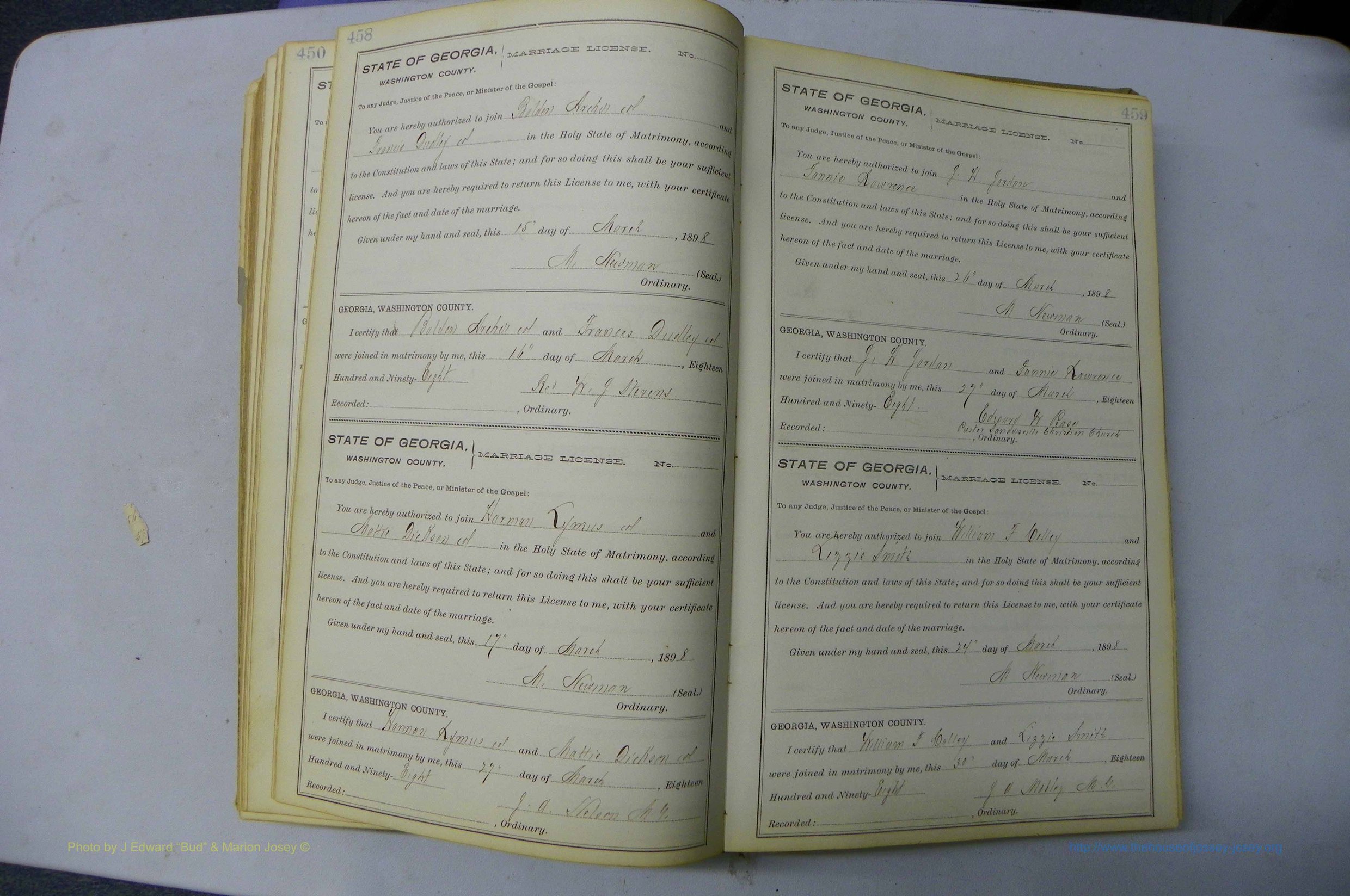 Was GA, Marriages Book H, 1895 - 1899, P 458-459.JPG