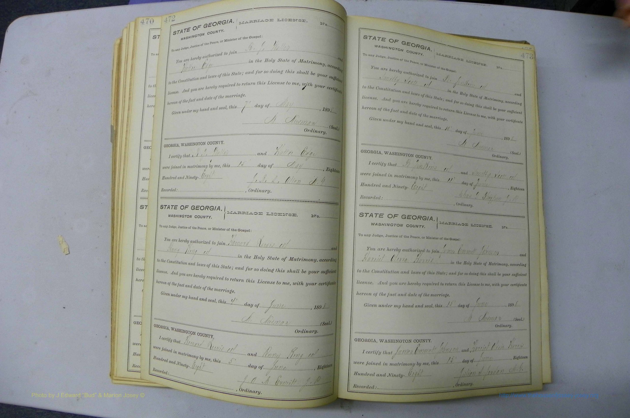 Was GA, Marriages Book H, 1895 - 1899, P 472-473.JPG