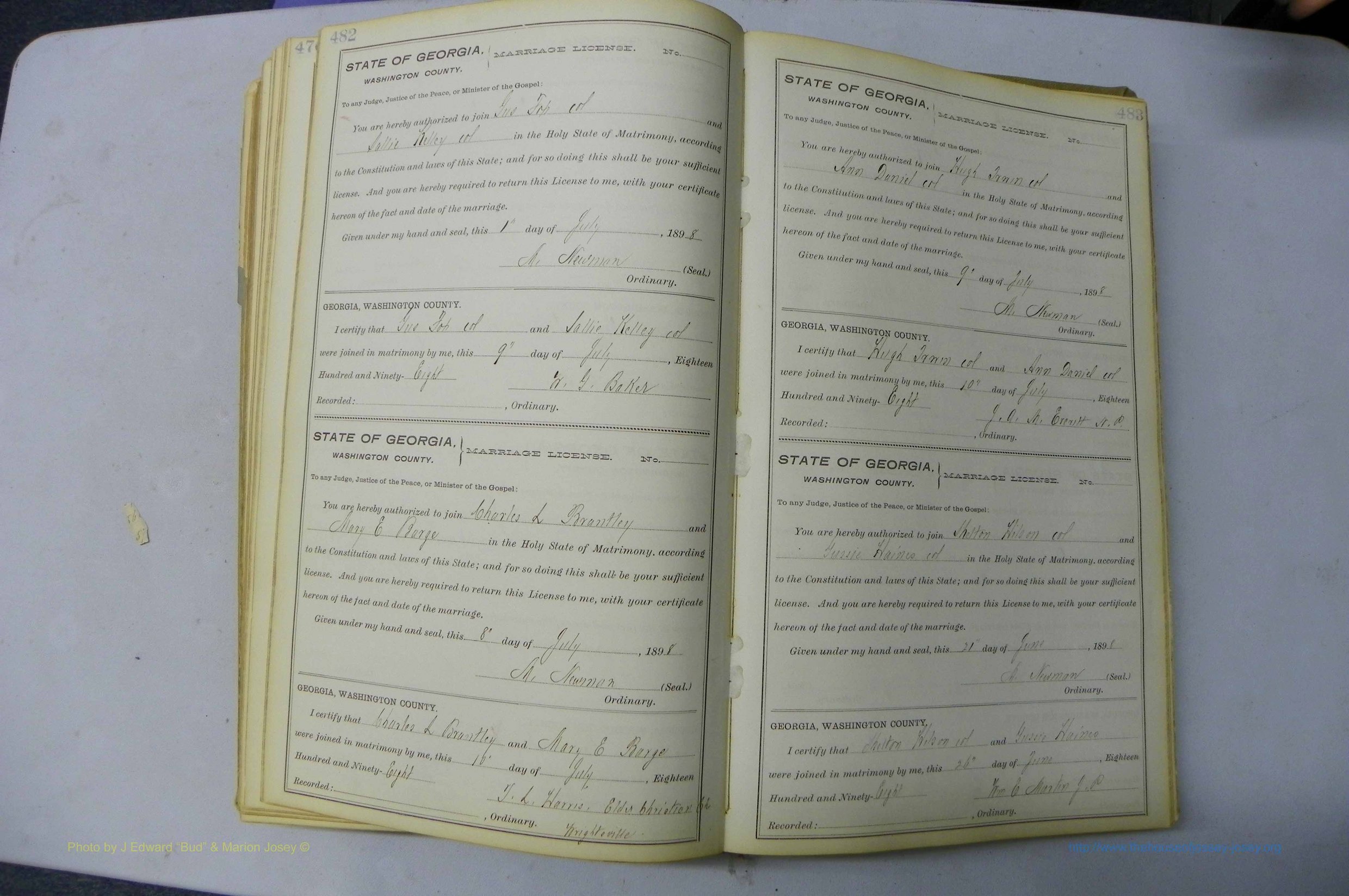 Was GA, Marriages Book H, 1895 - 1899, P 482-483.JPG