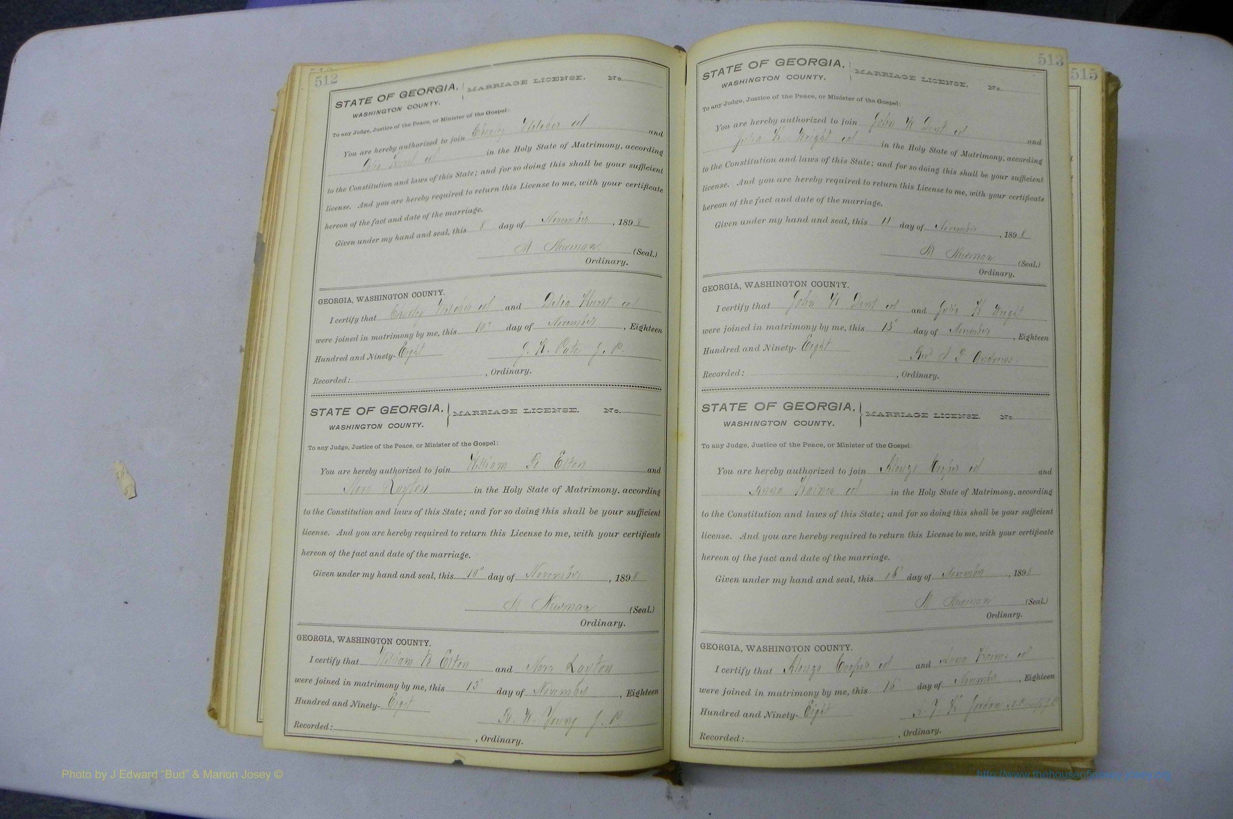 Was GA, Marriages Book H, 1895 - 1899, P 514-515.JPG
