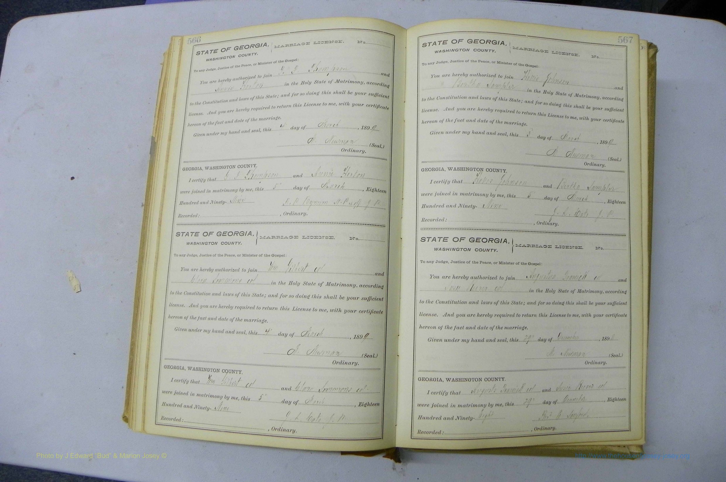 Was GA, Marriages Book H, 1895 - 1899, P 566-567.JPG