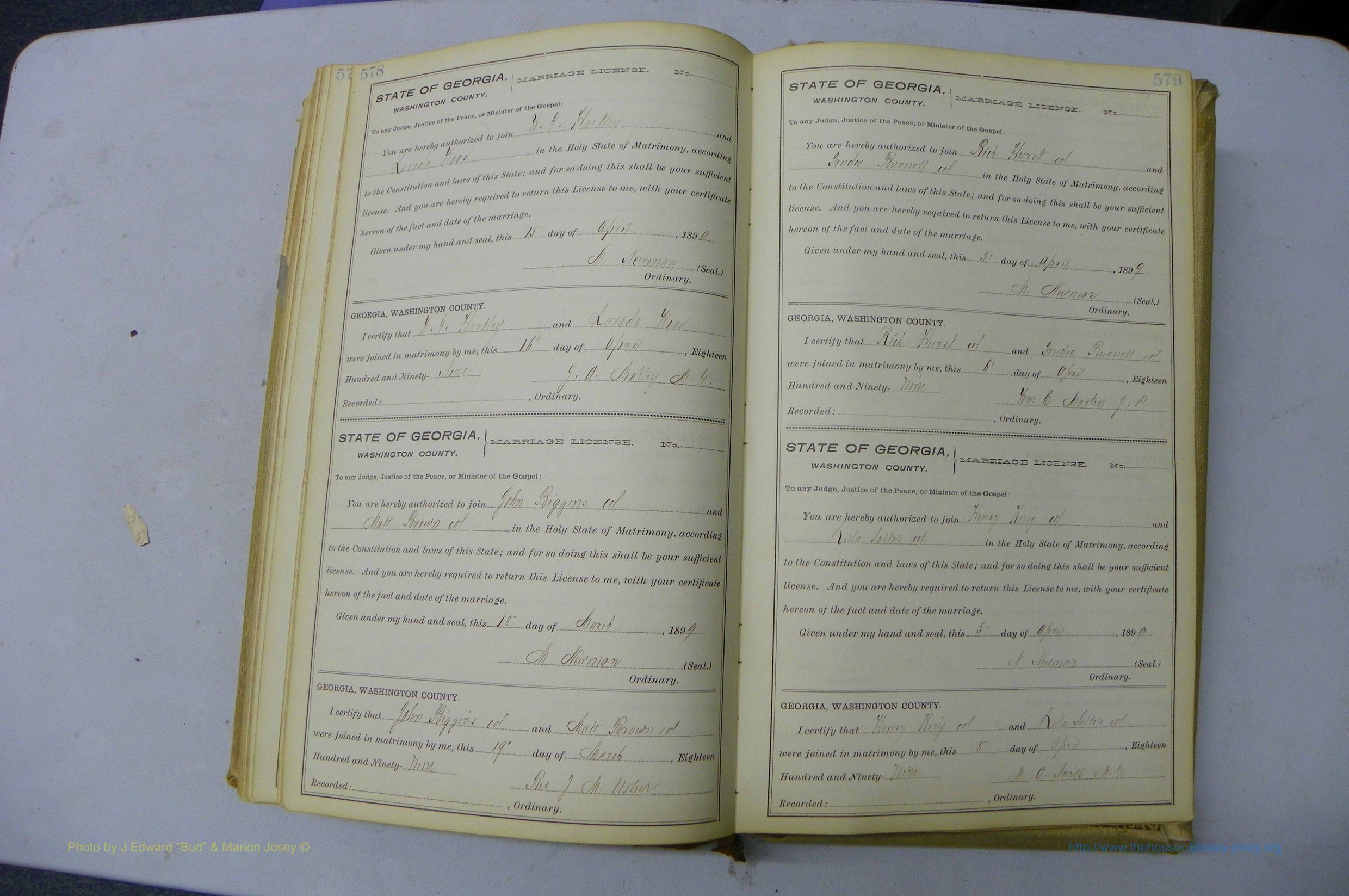 Was GA, Marriages Book H, 1895 - 1899, P 578-579.JPG