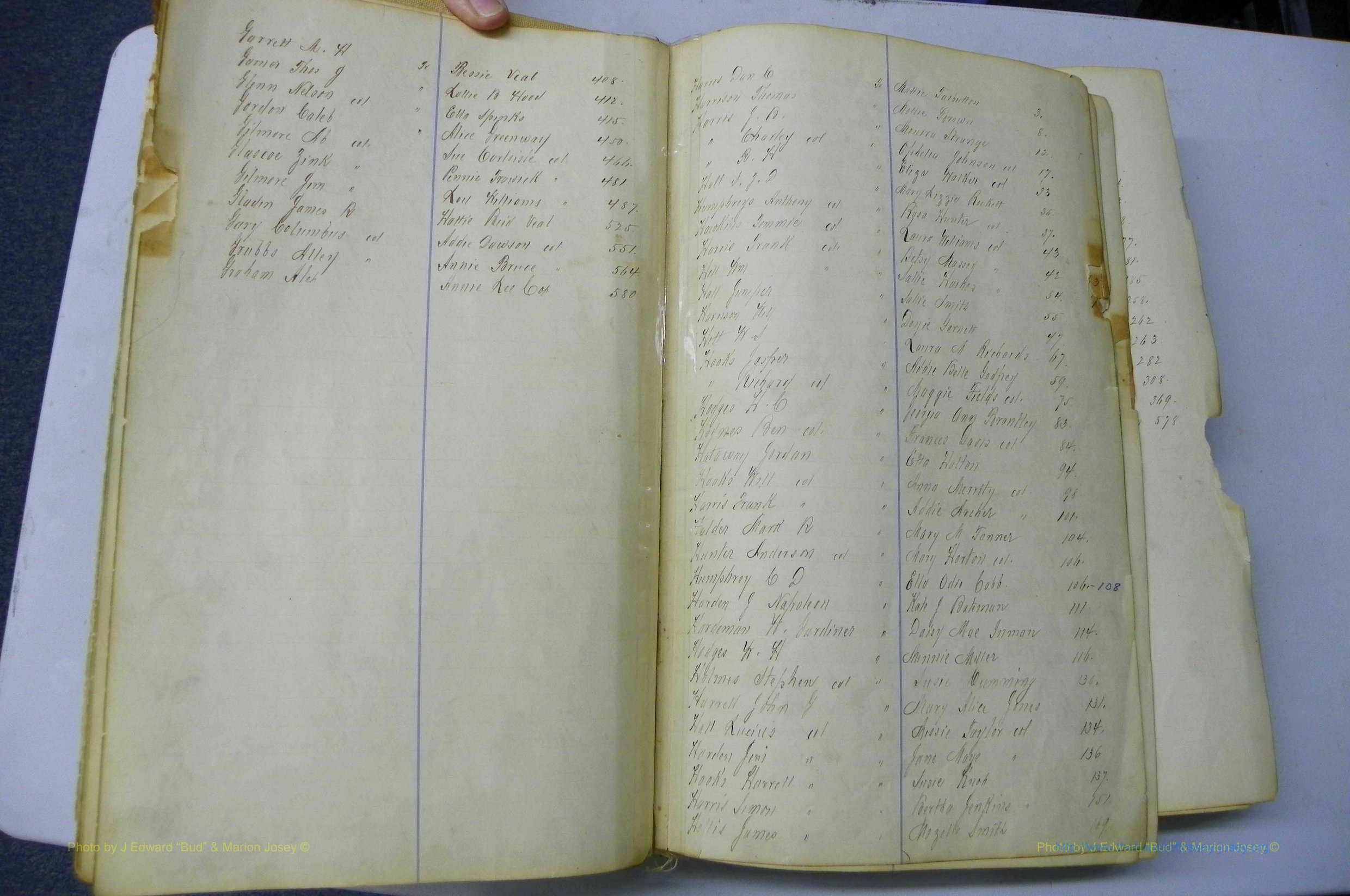 Was GA, Marriages Book I, 1899 - 1903, Index G2 & H1.JPG