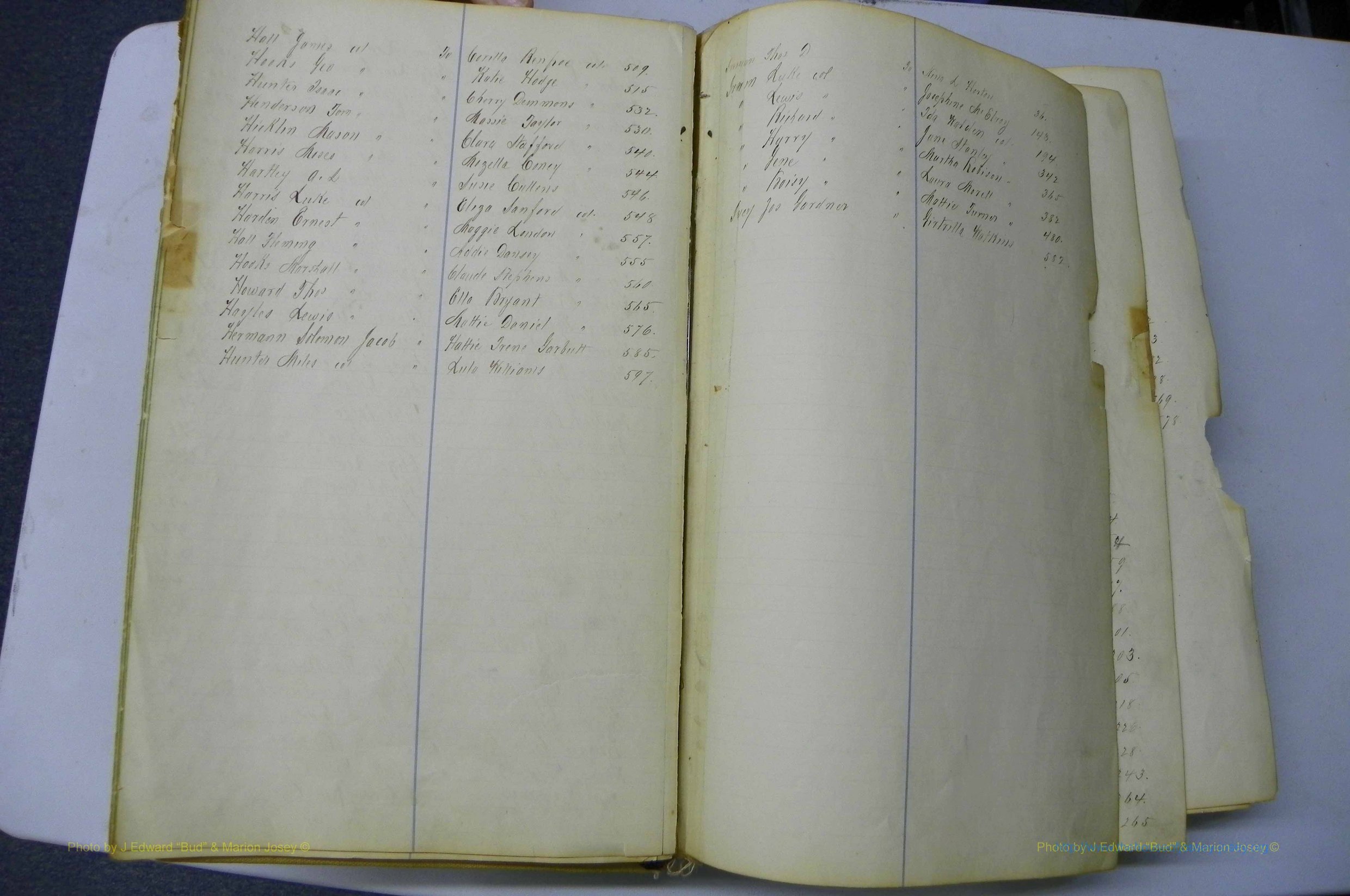 Was GA, Marriages Book I, 1899 - 1903, Index H3 & I.JPG