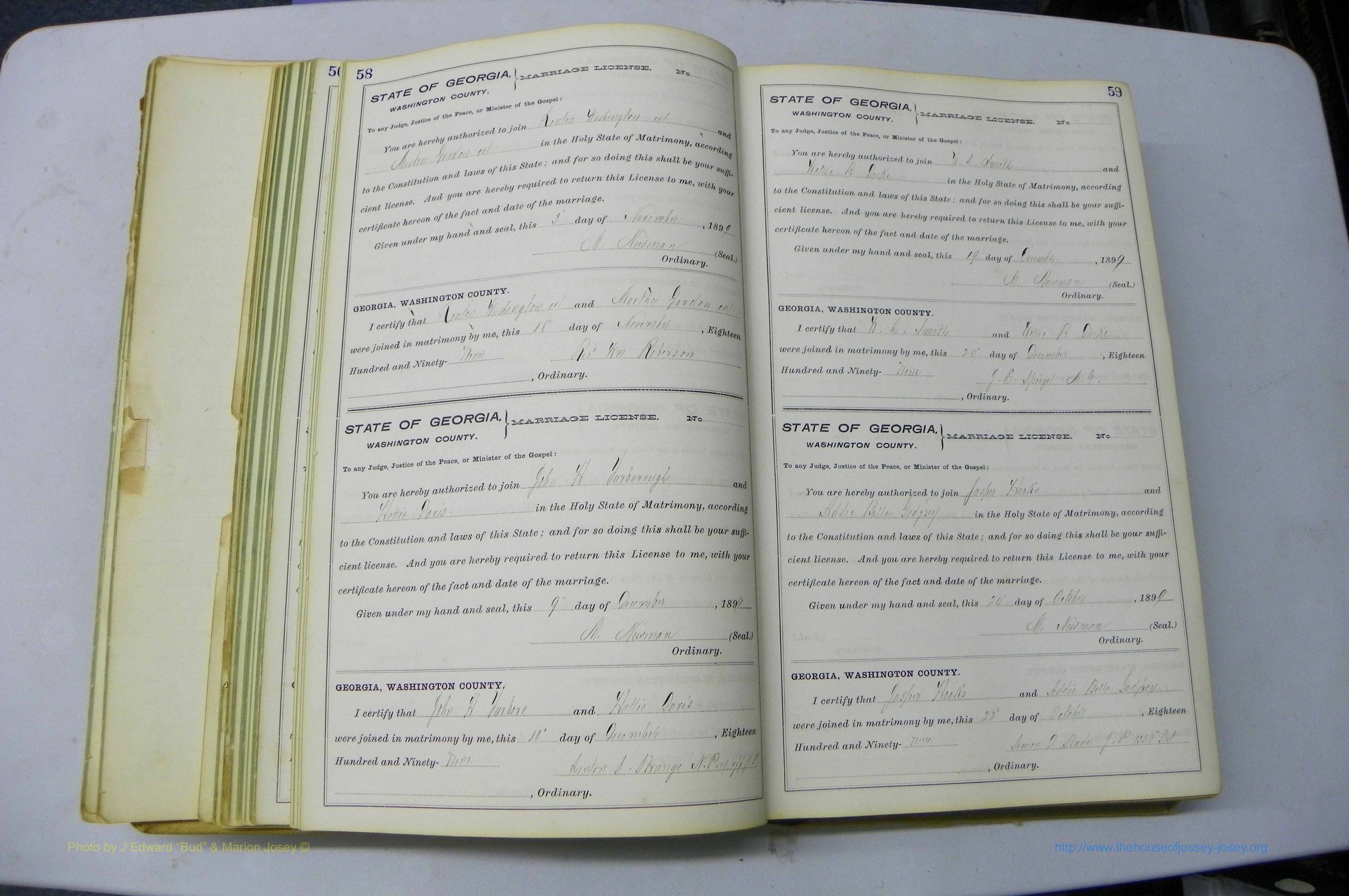 Was GA, Marriages Book I, 1899 - 1903, P 058-059.JPG