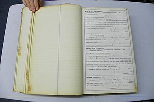 Was GA, Marriages Book I, 1899 - 1903, P 001.JPG