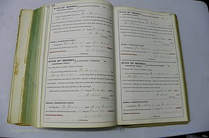 Was GA, Marriages Book I, 1899 - 1903, P 528-529.JPG