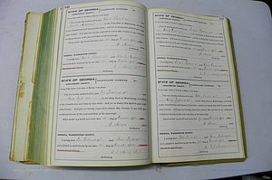 Was GA, Marriages Book I, 1899 - 1903, P 530-531.JPG