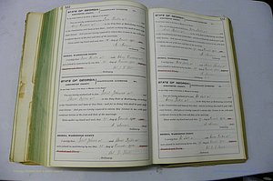 Was GA, Marriages Book I, 1899 - 1903, P 532-533.JPG