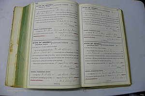 Was GA, Marriages Book I, 1899 - 1903, P 550-551.JPG