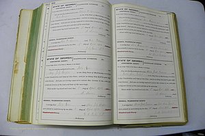 Was GA, Marriages Book I, 1899 - 1903, P 584-585.JPG